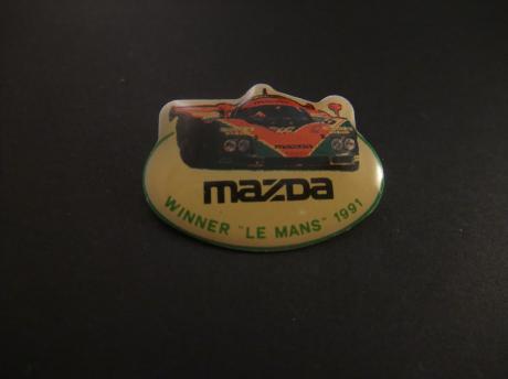 Mazda winner Le Mans 24 Hours 1991 autorally